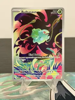 Bulbasaur 133/132 Pokemon Mega Evolutions Illustration Rare - Image 1
