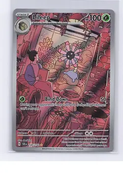 Lileep 145/142 Illustration Rare Stellar Crown Pokemon Lightly Played - Image 1