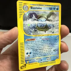 Blastoise 004/165 Expedition e-reader 2002 Holo MP Pokemon TCG - Image 3
