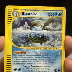 Blastoise 004/165 Expedition e-reader 2002 Holo MP Pokemon TCG - Image 4
