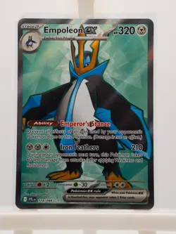 Empoleon ex 114/094 Ultra Rare Phantasmal Flames Pokemon Near Mint - Image 1