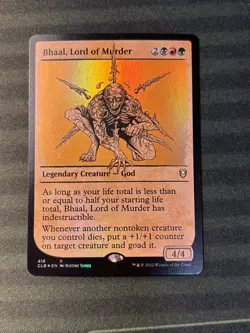 Bhaal, Lord of Murder - Foil - Showcase - Battle for Baldur's Gate - MTG - LP - Image 1