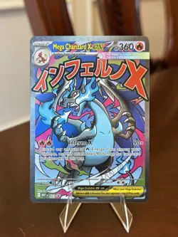 Pokemon TCG Mega Charizard X ex #MEP023 UPC Promo NM - Image 1
