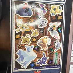 Pokemon Jumbo Sealdass No.3 Advance Generation Illustrated Guide Carddass Bandai - Image 4