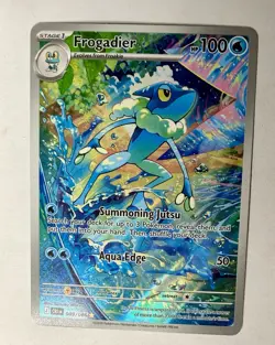 Pokemon Froakie 88 Frogadier 89 Mega Greninja EX 100 -3-Card Set Chaos Rising NM - Image 4