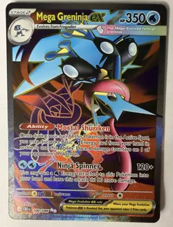 Pokemon Froakie 88 Frogadier 89 Mega Greninja EX 100 -3-Card Set Chaos Rising NM - Image 5
