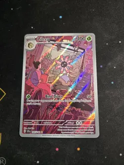 Lileep 145/142 Illustration Rare Stellar Crown Pokemon NM - Image 1