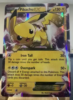 Pikachu EX Promo Holo XY Promos XY84 NM Pokemon Pokemon - Image 1