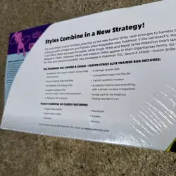 Pokemon Fusion Strike Elite Trainer Box ETB Sword & Shield New SEALED - Image 5