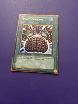 Yu-Gi-Oh! TCG Brain Control Gold Series GLD1-EN033 Gold Rare LP/NM Condition - Image 1