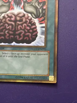 Yu-Gi-Oh! TCG Brain Control Gold Series GLD1-EN033 Gold Rare LP/NM Condition - Image 2