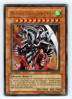 Yugioh Armed Dragon LV10 DP2-EN013 1st Edition Ultra Rare - NM 💎 - Image 1