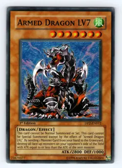 Yugioh Armed Dragon LV7 DP2-EN012 1st Edition Super Rare - NM 💎 - Image 1