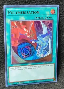 Polymerization B (ALTERNATE ART)*ULTRA RARE* RA03 - EN051 1st Edition NM - Image 1