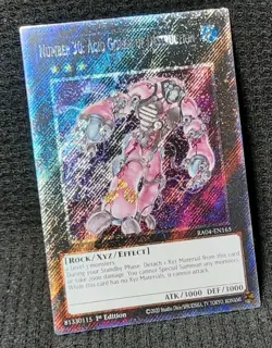 Yu-Gi-Oh! Number 30: Acid Golem Of Destruction *PLATINUM SECRET RARE* 1st Ed NM - Image 1