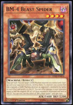 BM-4 Blast Spider LED2-EN014 Legendary Duelists: Ancient Millennium Yu-Gi-Oh NM - Image 1