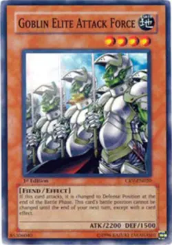 Goblin Elite Attack Force - CRV-EN020 - Super Rare - Unlimited Edition - Moderat - Image 1