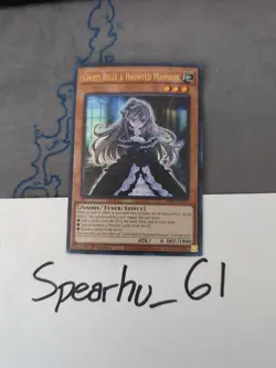Yugioh Ghost Belle & Haunted Mansion Ultra Rare RA01 - Image 1