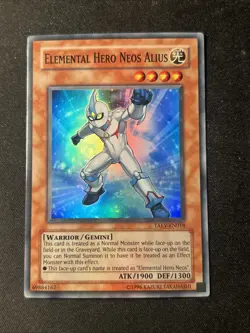Elemental Hero Neos Alius - TAEV-EN018 - Super Rare Unlimited NM/M Yugioh - Image 1