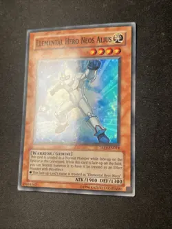 Elemental Hero Neos Alius - TAEV-EN018 - Super Rare Unlimited NM/M Yugioh - Image 2