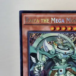 Raiza the Mega Monarch MP15-EN091 Secret Rare 1st Edition NM Yugioh TCG - Image 2