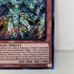 Raiza the Mega Monarch MP15-EN091 Secret Rare 1st Edition NM Yugioh TCG - Image 4
