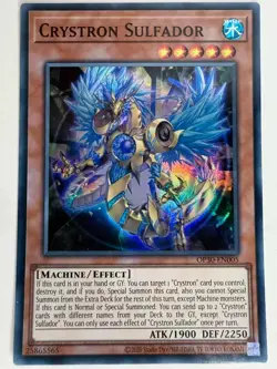 Crystron Sulfador - OP30-EN005 - Super Rare - Image 1