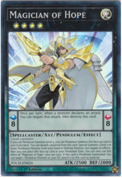 Yu-Gi-Oh! - 3X Magician of Hope - TOCH-EN024 - Super Rare - UL - NM/M - NEW - Image 1