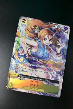 O-Nami OP06-101 Wings of the Captain 2024 R Parallel One Piece Card - Image 3