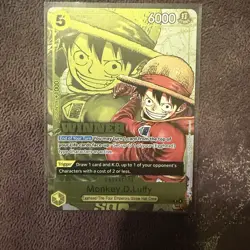 One Piece English - Monkey.D.Luffy - P-106 Winner - Promo - NM - Image 1