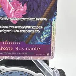 Donquixote Rosinante OP10-072 SR One Piece TCG - Royal Blood English NM - Image 5