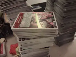 One Piece 1000 Card Lot. 800 Non Holo/ 200 Holo/ 20 SR. All cards NM/Mint - Image 1