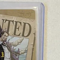 Kuro Cat Pirate Wanted Anime One Piece Super Rare Holo Mint Trading Card CCG TCG - Image 4