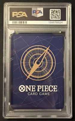 2025 ONE PIECE OP12-LEGACY OF THE MASTER ALTERNATE ART MONKEY D. LUFFY PSA 10 - Image 2