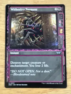 Withering Torment (Showcase) Duskmourn: House of Horror Regular - Image 1