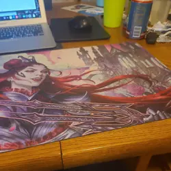 Ultra Pro Magic Secret Lair Playmat Livia Prima Artist Series Olivia Mobilized f - Image 2