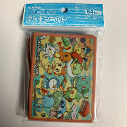 Playroom Pikachu Card Sleeves Deck Shield 64 ct Official Pokemon Center Japan - Image 1