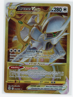 Pokemon TCG - Arceus VSTAR 184/172 - Brilliant Stars - Hyper Rare - Image 1