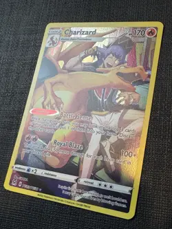 Pokemon TCG Charizard Ultra Rare Holo, TG03/TG30, Lost Origin NM Condition - Image 2