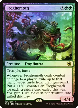 MTG FOIL Froghemoth - Adventures in the Forgotten Realms #184 - Image 1