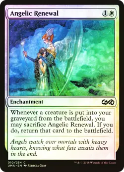 MTG FOIL Angelic Renewal - Ultimate Masters #10 - Image 1