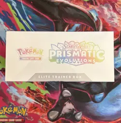 Scarlet & Violet Prismatic Evolutions Elite Trainer Box. Factory Sealed Pokemon - Image 3