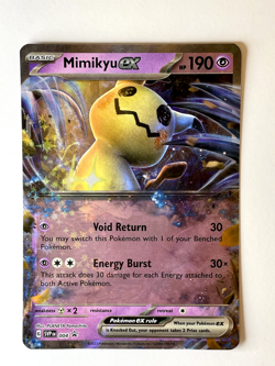 Mimikyu EX SVP 004 Pokemon TCG Scarlet and Violet Black Star Promo Holo 2023 - Image 2