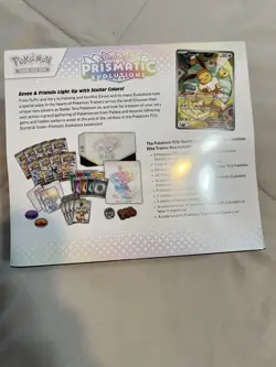 Pokemon TCG Scarlet & Violet Prismatic Evolutions ETB Elite Trainer Box Sealed - Image 2