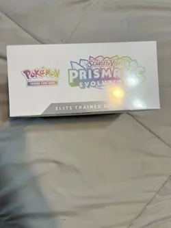 Pokemon TCG Scarlet & Violet Prismatic Evolutions ETB Elite Trainer Box Sealed - Image 3