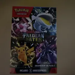Pokemon TCG Scarlet and Violet Paldean Fates Booster Bundle, Sealed, English - Image 1