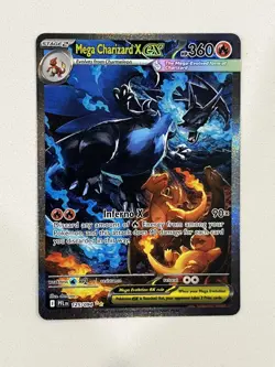 Pokemon Mega Charizard X EX 125/094 SIR Phantasmal Flames Secret Rare NM to M - Image 1