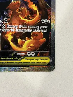 Pokemon Mega Charizard X EX 125/094 SIR Phantasmal Flames Secret Rare NM to M - Image 5