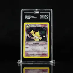 2000 WOTC Pokemon - Team Rocket Dark Hypno First Edition Holo #9/82 - TAG 10 - Image 1