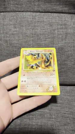 Pokemon TCG Blaine's Charizard Gym Challenge 2 Holo Unlimited Rare - Image 2